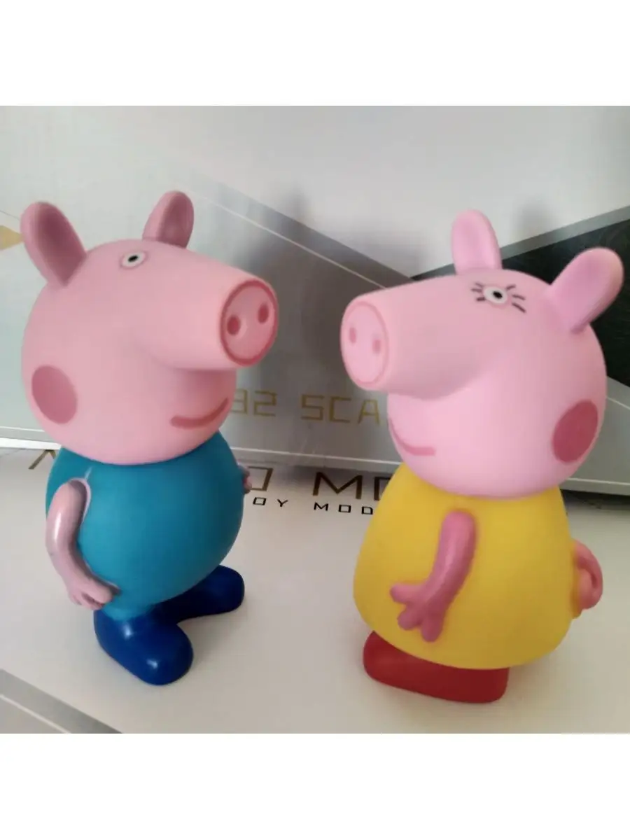 Свинка пеппа фигурки набор PEPPA/ПЕПА (СВИНКА) купить по цене 220 ₽ в  интернет-магазине Wildberries | 112388624