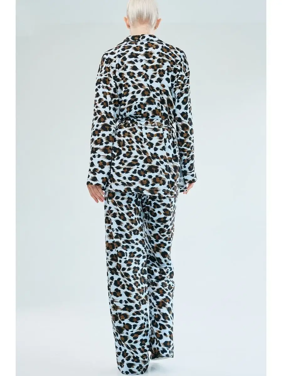 Пижамные костюмы 2023 леопард