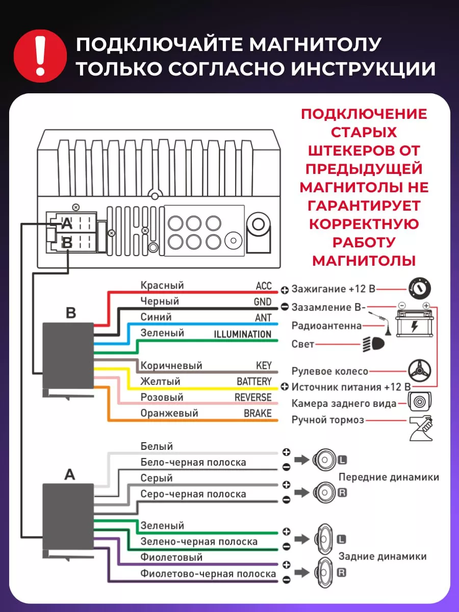 Магнитола автомобильная 2din Автомагнитола сенсорная TSOY купить по цене 2  487 ₽ в интернет-магазине Wildberries | 115202566