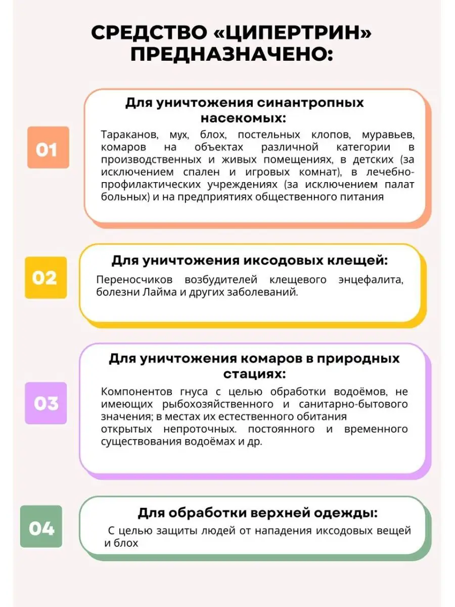 Средство от комаров и клещей Циперметрин 25% ДЕЗСНАБ-ТРЕЙД купить по цене 1  238 ₽ в интернет-магазине Wildberries | 115487707