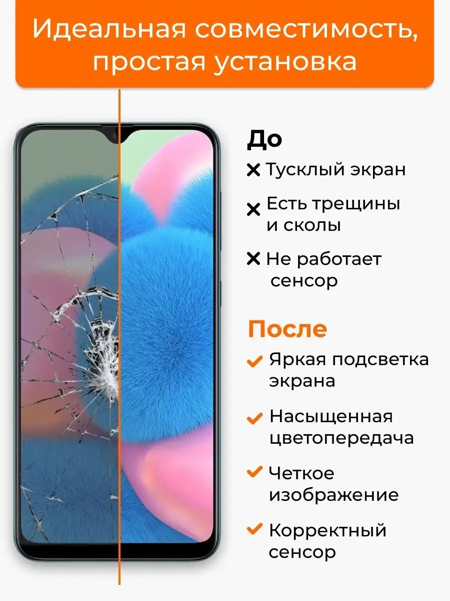 Дисплей Samsung Galaxy A50 с тачскрином для мобильного LP купить по цене  49,13 р. в интернет-магазине Wildberries в Беларуси | 115915781